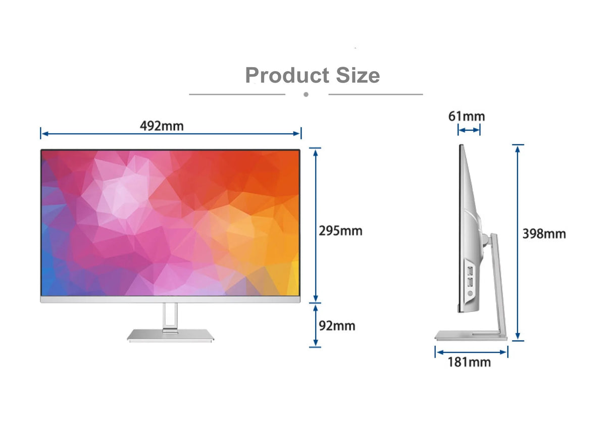 Fabrikpreis 24 Zoll i7 i9 CPU Preis Core Touchscreen Desktop Monoblock PC All-in-One All-in-One-Computer Gaming-PC Gamer