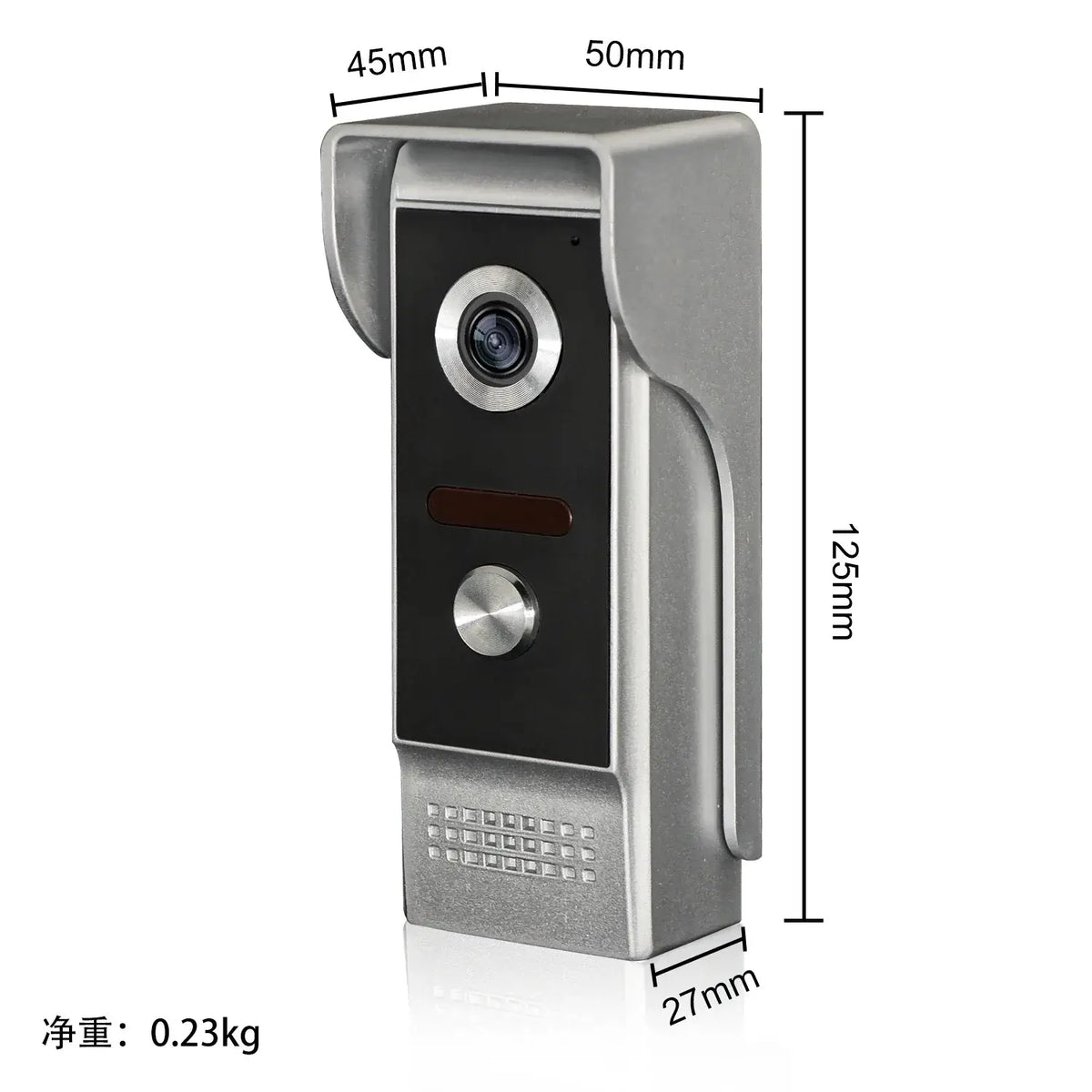 SmartYIBA  Wired 7"Inch Monitor Video Doorbell Door Phone Video Intercom Security Night Vision 1 Camera 1~2 Monitor System