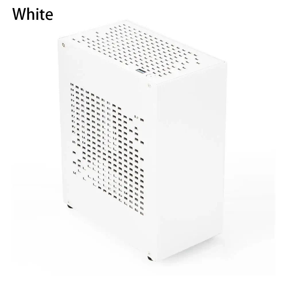 Chasis HTPC Mini ITX A4 de aluminio de 2,0 mm para ordenador de juegos, compatible con tarjeta gráfica RTX2070 I5, caja de pantalla discreta K39 A07 A39