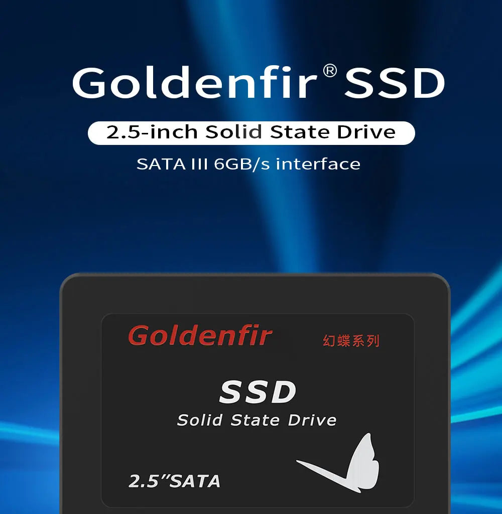 Goldenfir SSD  128GB SATAIII SSD 512GB 480GB 256GB HD 1TB  500GB  Solid State Hard Disk 2.5 for Laptop