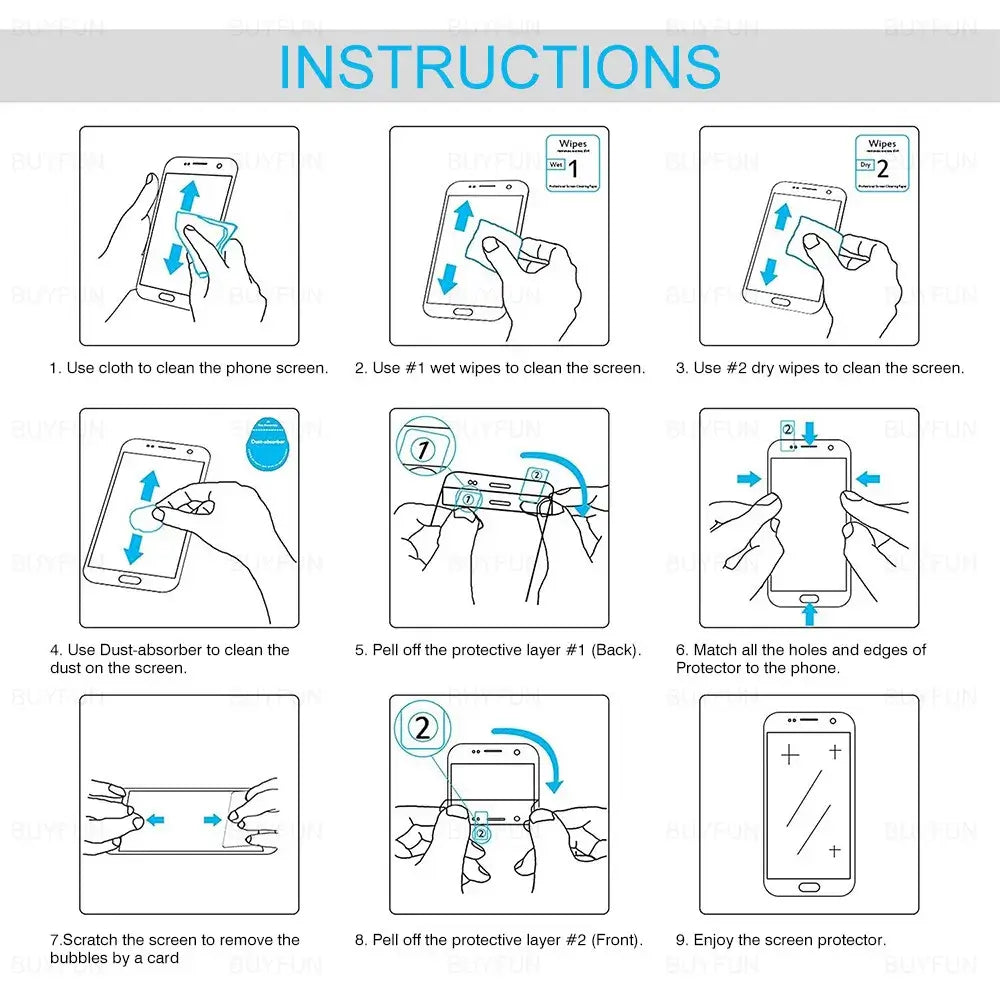 2 protectores de pantalla de vidrio templado para Samsung Galaxy A15 5G, película protectora de seguridad para Samsung A15 4G Galaxy A15