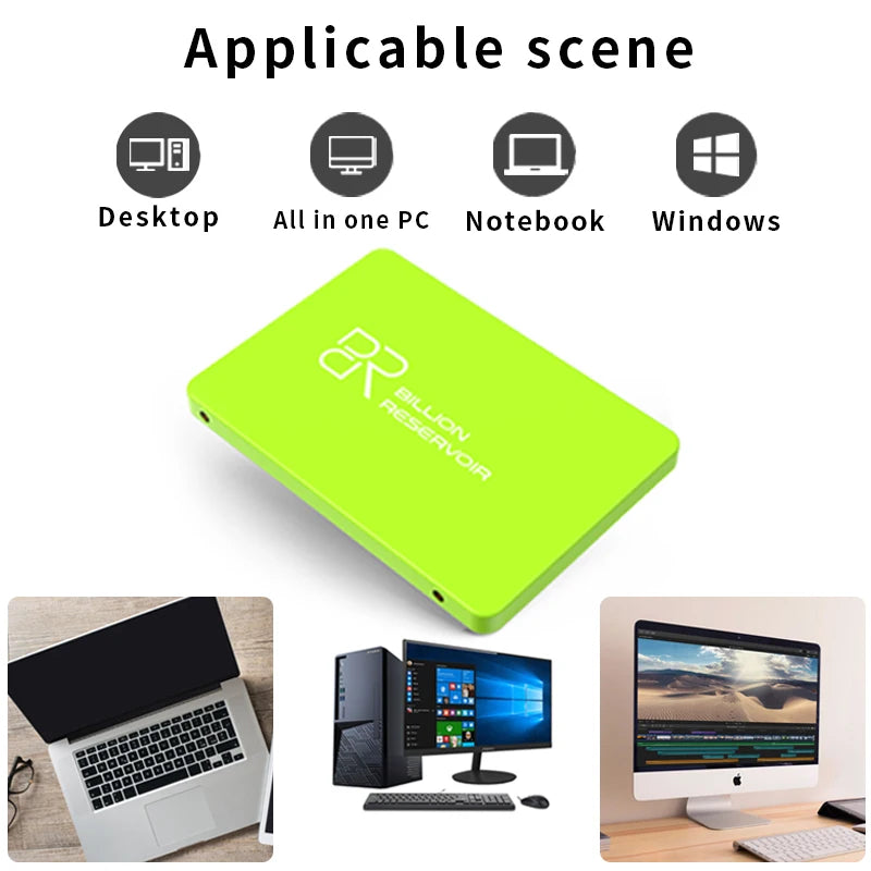 BR 2.5 SATA 3.0 SSD 4TB 2TB 1Tb 512GB 256GB 128GB HDD  Internal Solid State Disk Hard Drive  Desktop Laptop PC