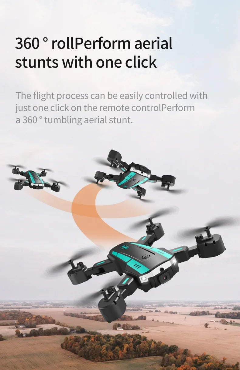 Neue G6 Drohne 8K 5G GPS Professionelle HD 360 ° Luftaufnahmen Dual-Kamera Faltbares Hindernisvermeidung Bürstenloser Quadrocopter 5KM