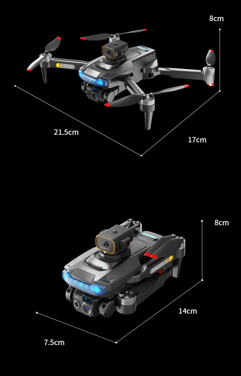 XIAOMI P15 PRO Drohne 8K GPS HD Luftaufnahmen Dual-Kamera Omnidirektionale Hindernisvermeidung Optischer Fluss Positionierung Drohne