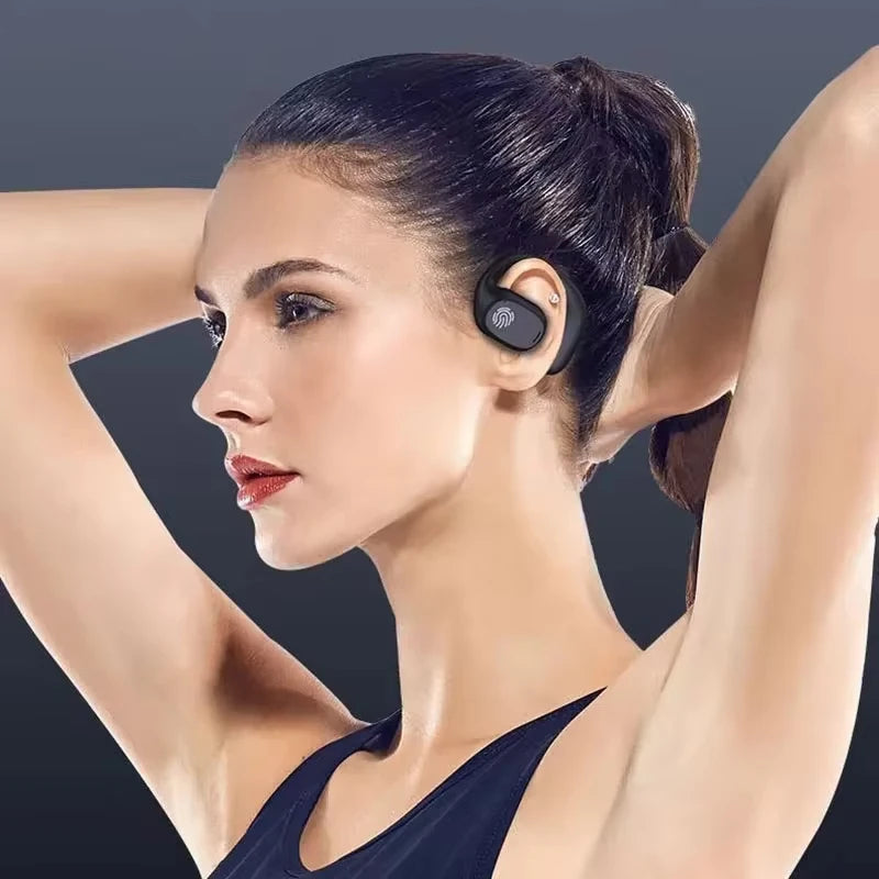 Auriculares de conducción ósea Xiaomi 5.3 Auriculares deportivos inalámbricos Bluetooth HiFi 9D Estéreo Control táctil Reducción de ruido a prueba de agua