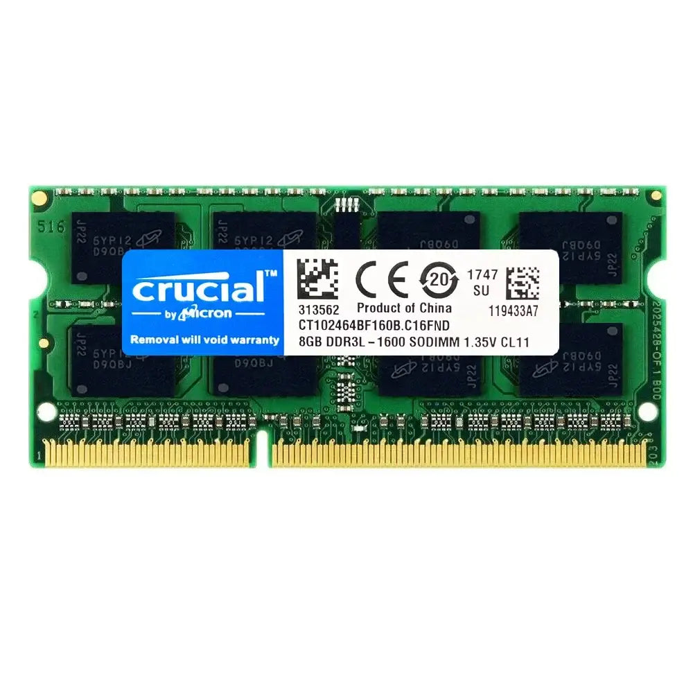 DDR3 4GB 8GB Laptop Ram 1066mhz 1333mhz 1600Mhz 1866Mhz PC3L 10600S 12800S DDR3L 204Pin 1,35 V SODIMM Notebook-Speicher