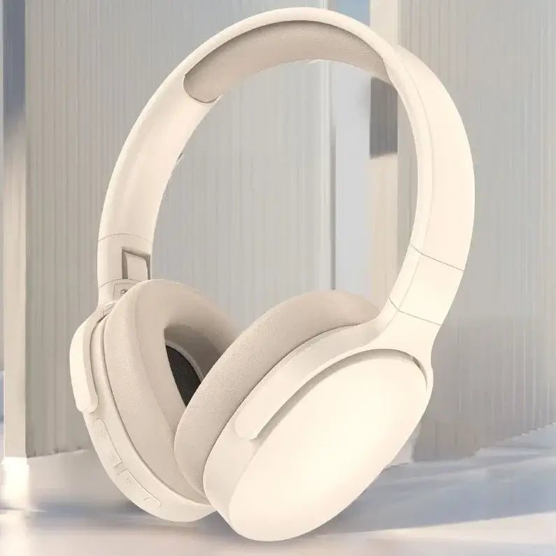 Original Xiaomi Wireless Headphones P2961 in white, Bluetooth 5.3, over-ear design with soft foam ear pads.