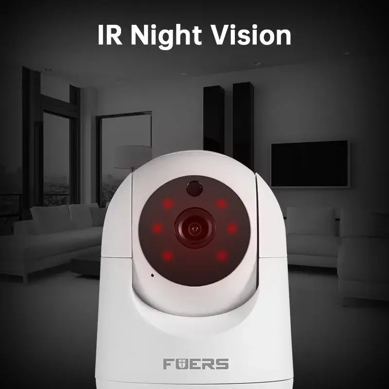 Fuers 5MP WiFi Kamera Tuya Smart Home Indoor Drahtlose IP Überwachungskamera AI Erkennen Automatisches Tracking Sicherheit Babyphone