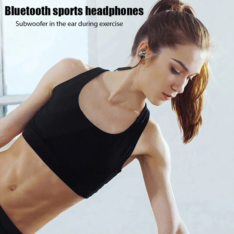 Magnetisches XT-11 Bluetooth 4.2 kabelloses Sport-Headset, wasserdichte Ohrhörer, Nackenbügel-Kopfhörer mit Mikrofon für Samsung-Telefone