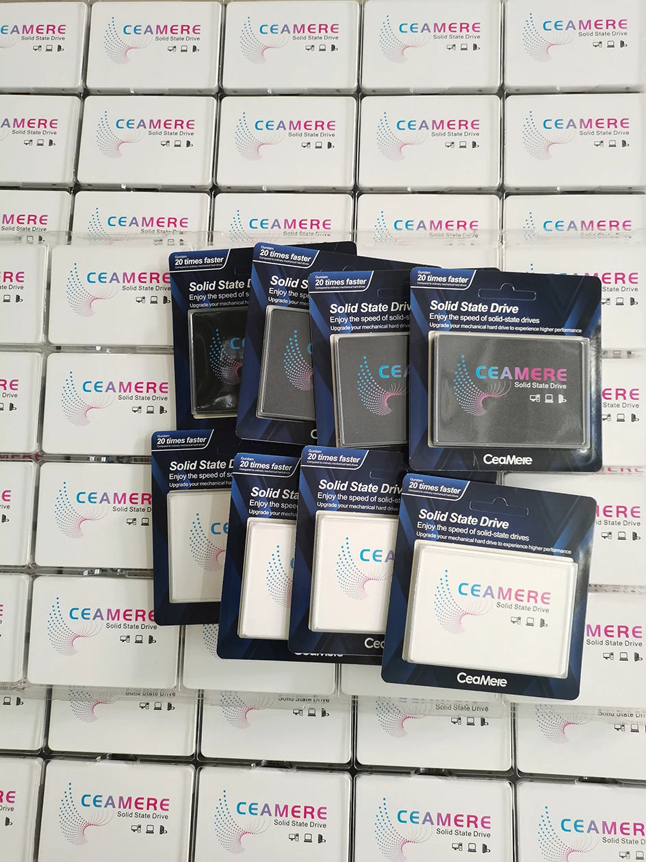 CeaMere Sata Ssd 10pcs 120GB 2.5 SSD 128GB 240GB 256GB Hard Drive Disk 480GB 512GB HDD Disk Internal Hard Drive Free Custom Logo