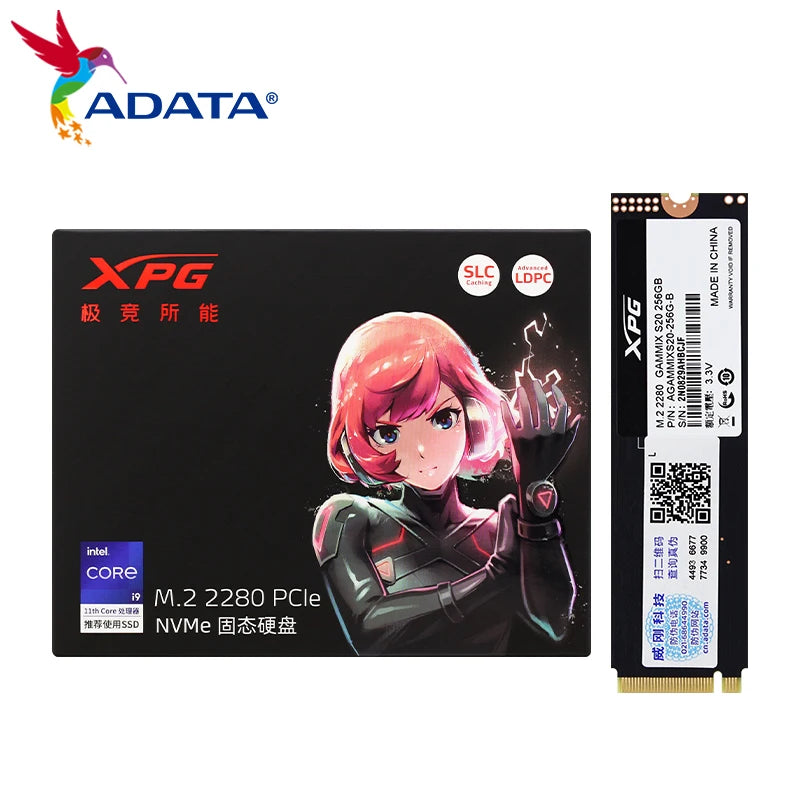 ADATA XPG GAMMIX S50 PRO SSD NVMe M2 PCIe Gen4x4 M.2 2280 Solid State Drive 500G 1TB Internal Hard disk 3D NAND Flash Hard Drive