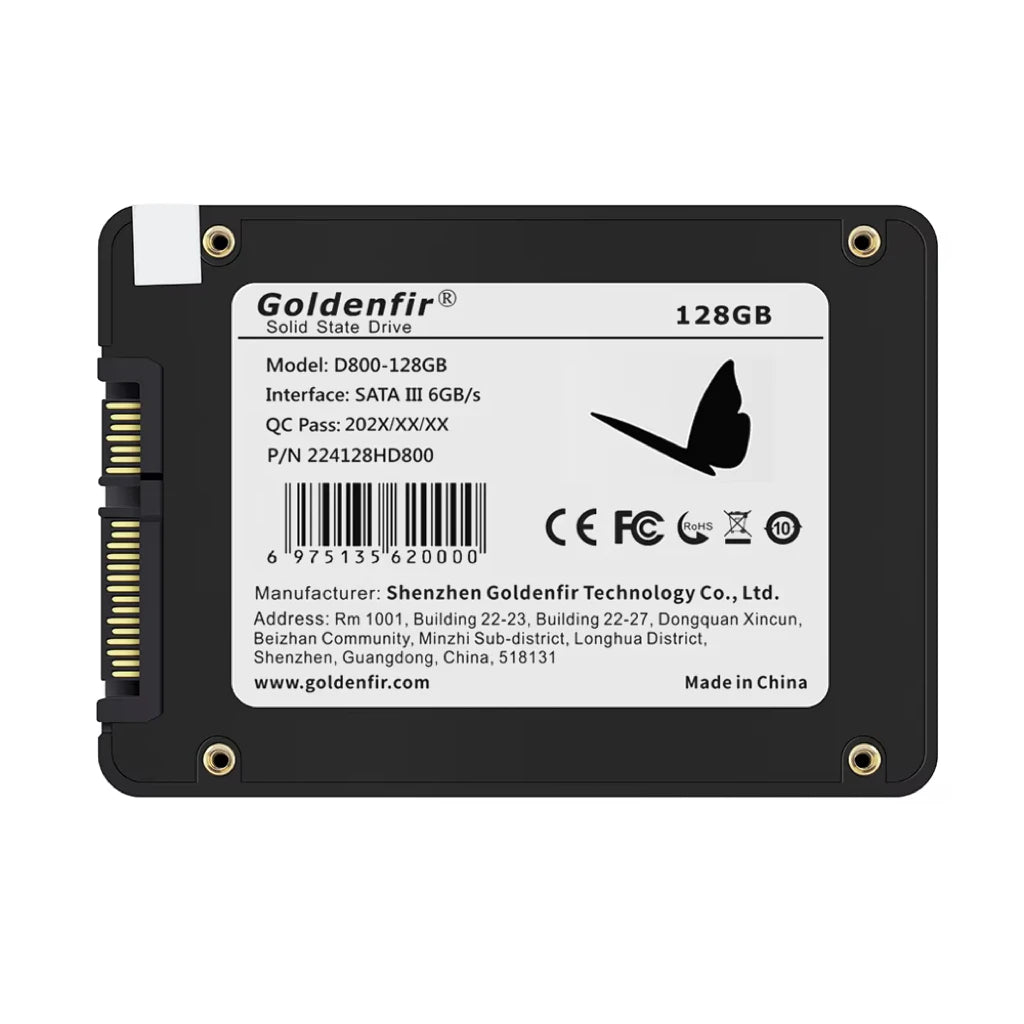 Goldenfir SSD  128GB SATAIII SSD 512GB 480GB 256GB HD 1TB  500GB  Solid State Hard Disk 2.5 for Laptop