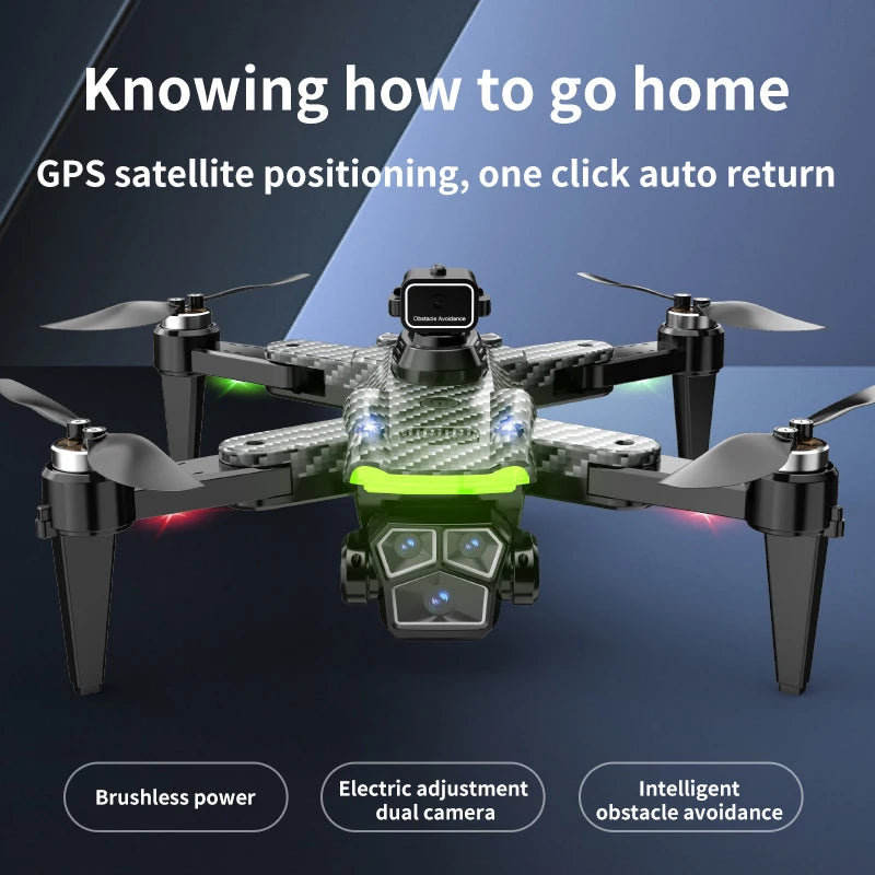 Original S196GPS Drone 8K 5G Professionelle HD Luftaufnahmen Dual-Kamera Hindernis Vermeidung Vier-Rotor Hubschrauber 8000M Neue