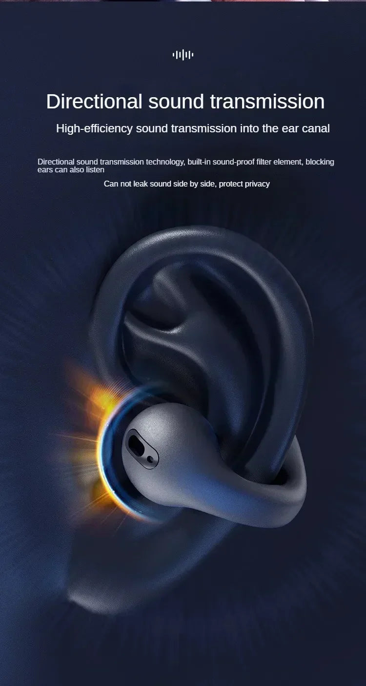 Xiaomi Earphones Wireless Bluetooth 5.3 Bone Conduction Headphones HiFi Sound Quality Waterproof Noise Canceling Sports Earphone