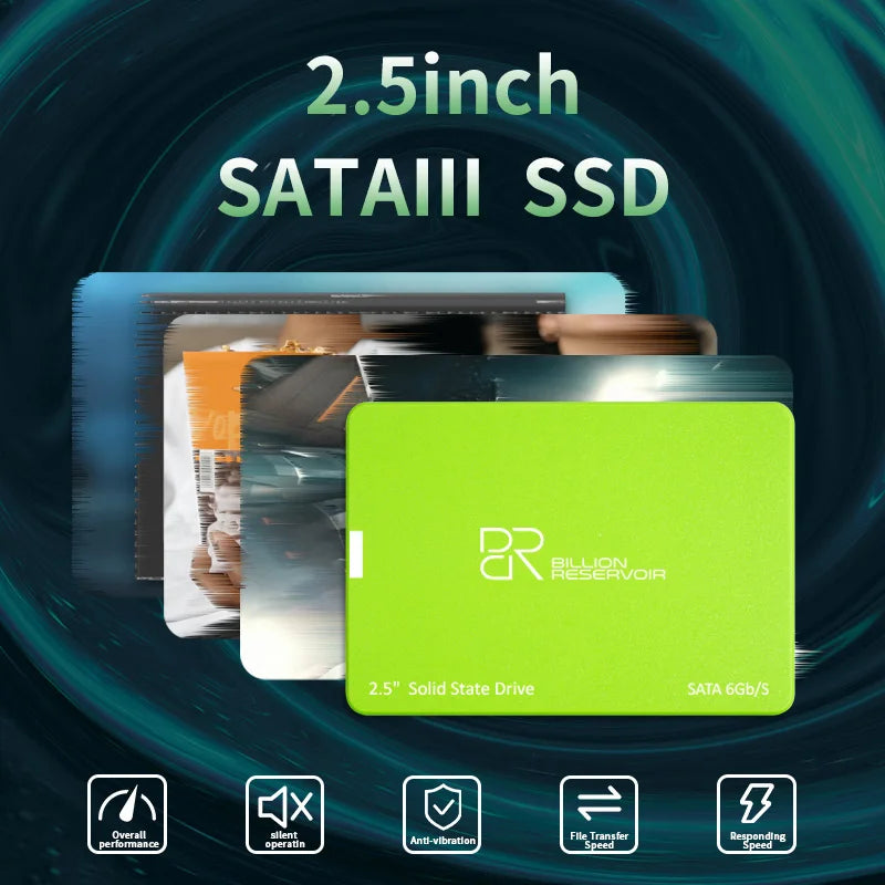 BR SSD 2.5" SATA3 128GB 256GB  Solid State DriveInternal Hard Drive Disk 2.5 SATA3  512GB memory disk 2TB  for Laptop PC