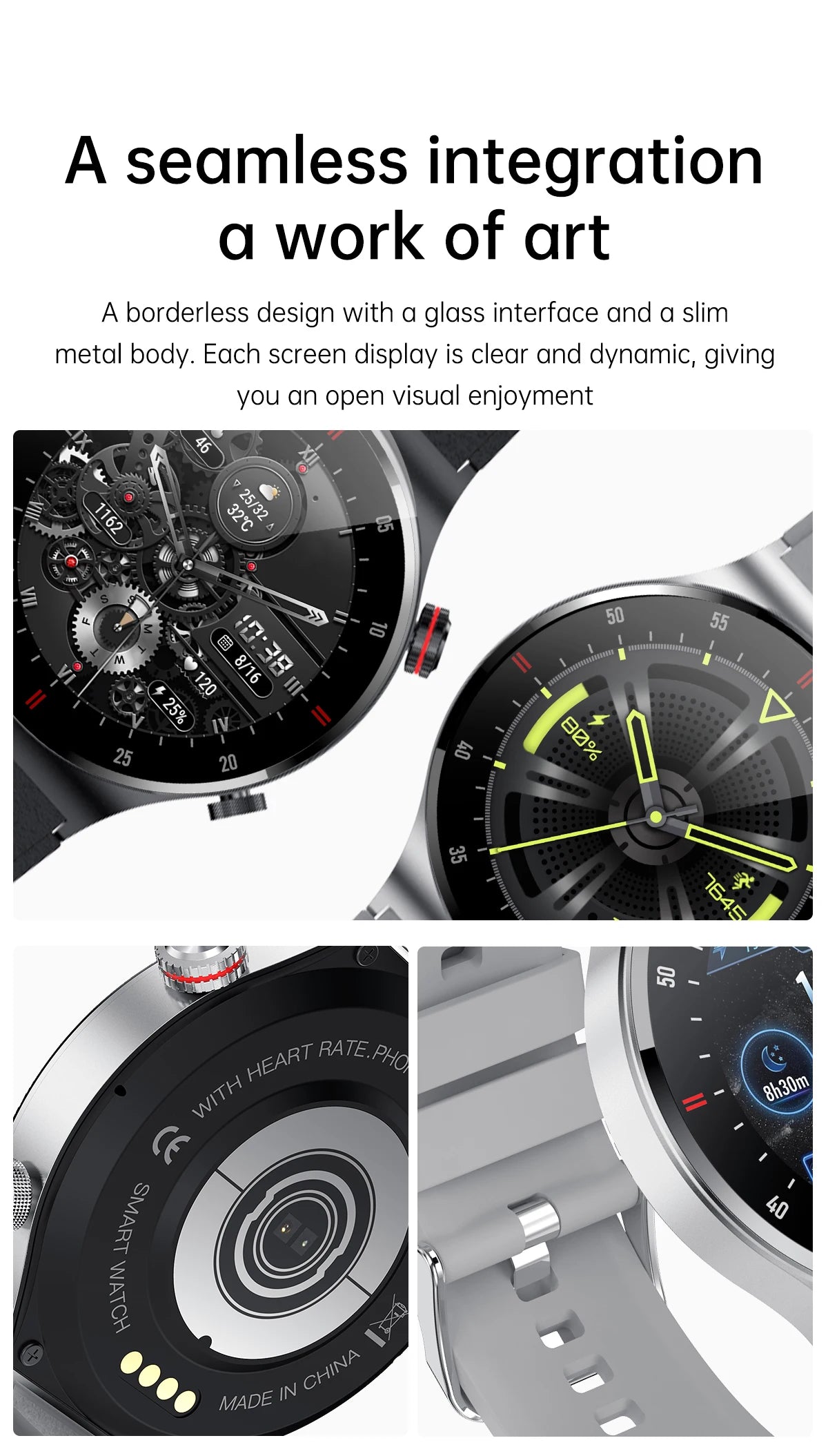 2023 Luxury Smart Watches Men NFC BT Call Fitness Waterproof Sports Wrist Intelligent Smartwatches for Women Kids Xiaomi Huawei