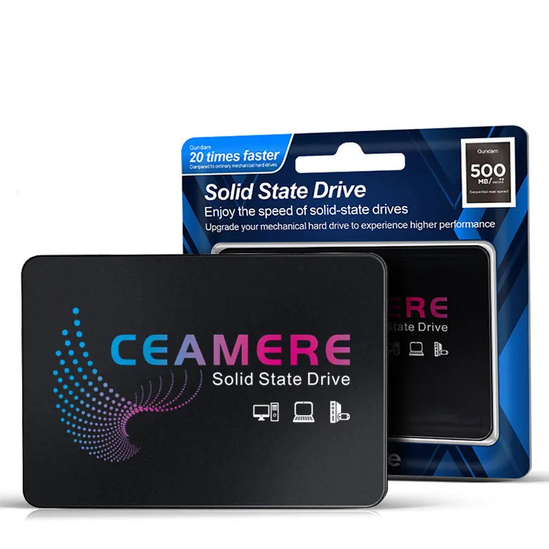 CeaMere Sata Ssd 10pcs 120GB 2.5 SSD 128GB 240GB 256GB Hard Drive Disk 480GB 512GB HDD Disk Internal Hard Drive Free Custom Logo