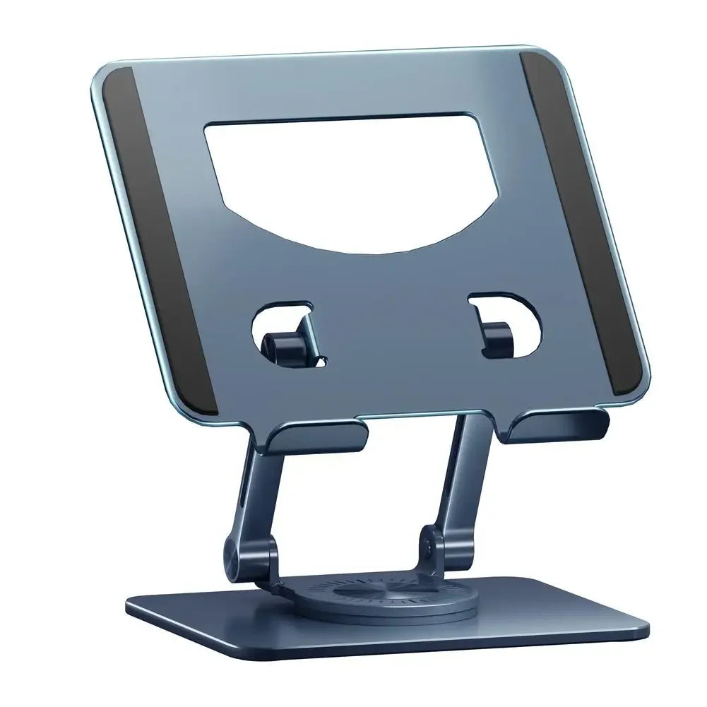 Soporte para tableta giratorio de 360°, ajustable, plegable, compatible con iPad Pro/Air/Min de 4,7 a 12 pulgadas, portátil y tableta