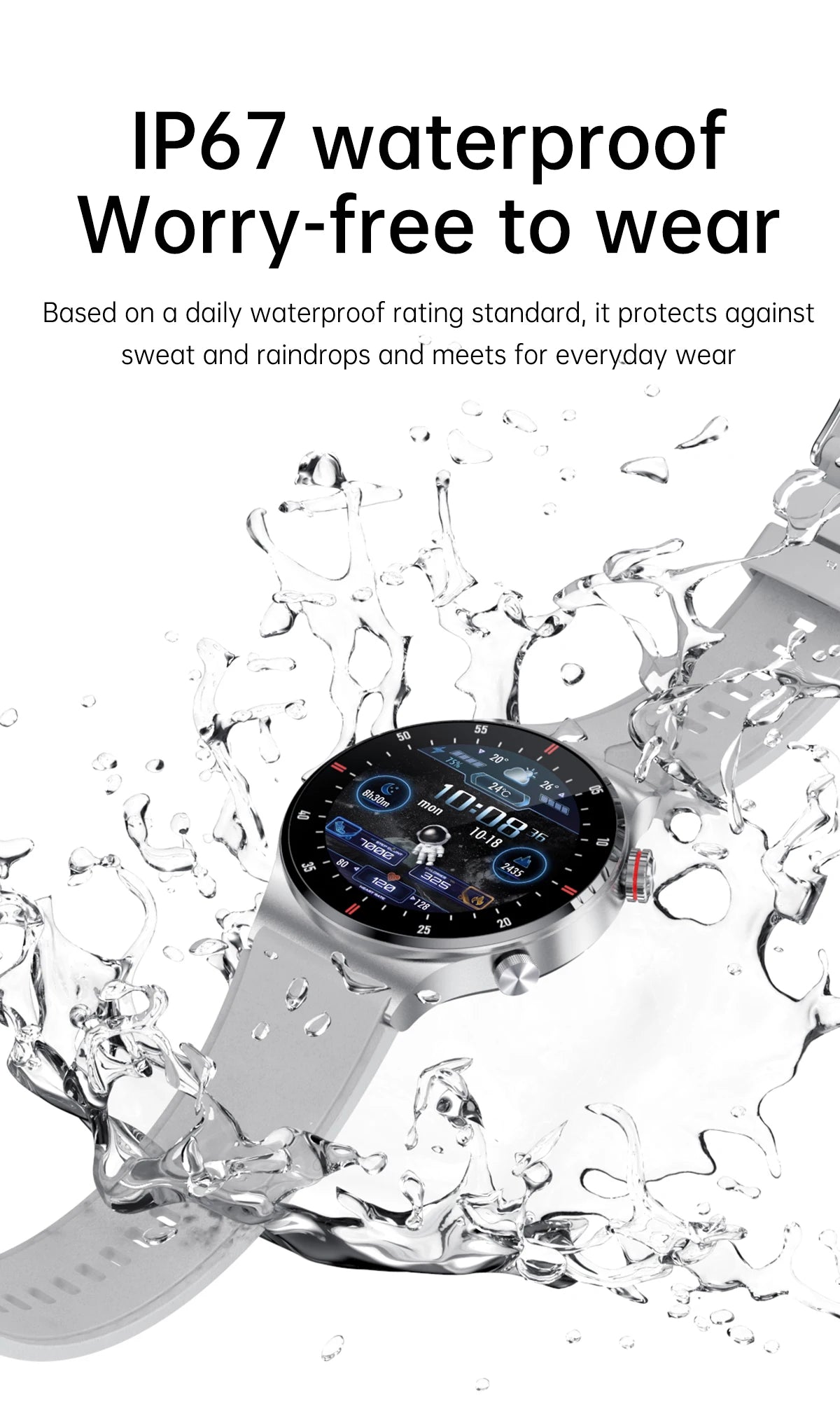 2023 Luxury Smart Watches Men NFC BT Call Fitness Waterproof Sports Wrist Intelligent Smartwatches for Women Kids Xiaomi Huawei