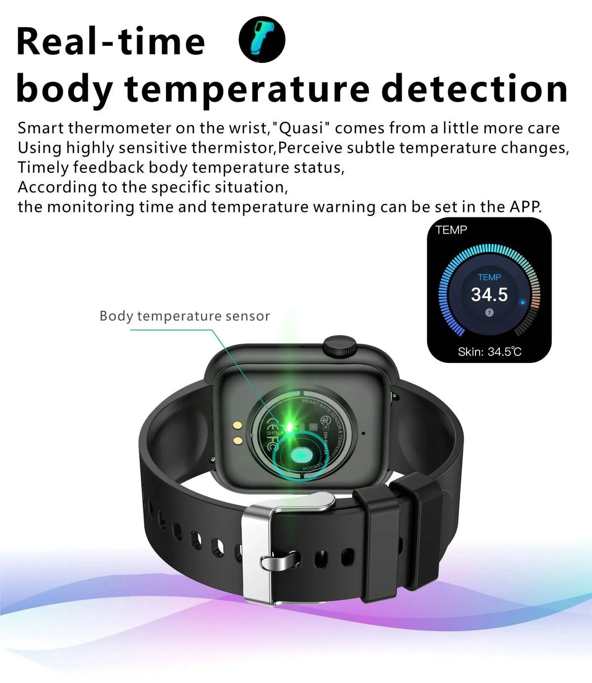 LIGE Bluetooth Anruf Smartwatch Frauen Männer Sport Fitness Uhren Frau Körper Temperatur Überwachung Wasserdichte Smart Watch Damen