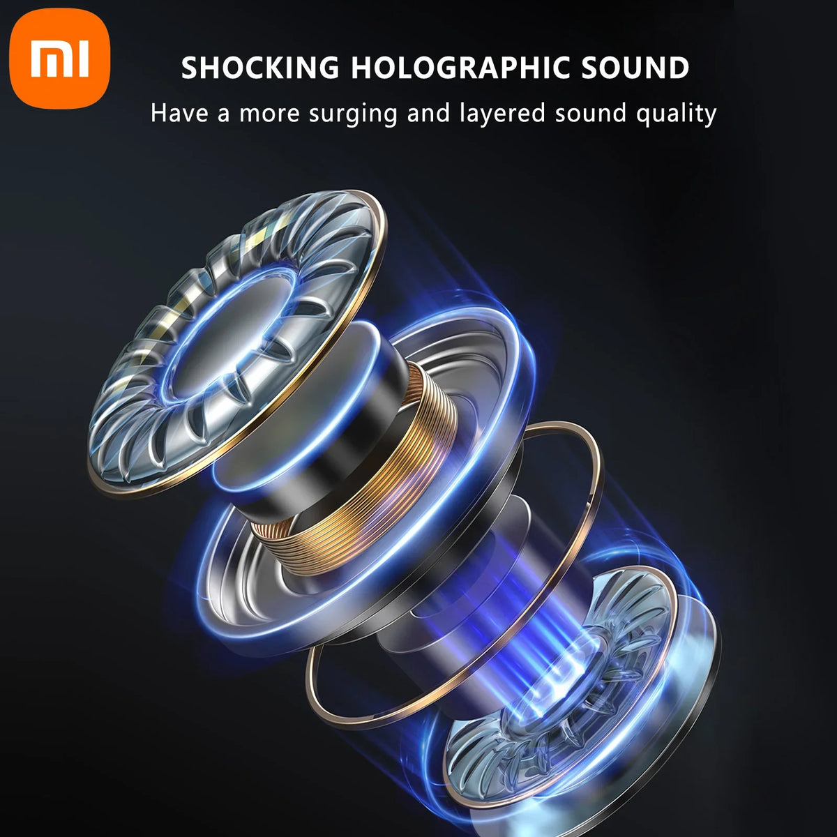 XIAOMI AP05 Wahre Drahtlose Kopfhörer HIFI Stereo Sound Bluetooth 5,3 Kopfhörer Sport Ohrhörer Mit Mikrofon Für Android IOS headset