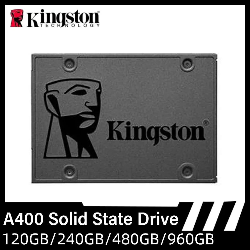 Kingston SSD Internes Solid State Drive A400 960 GB 480 GB 240 GB 120 GB 2,5 Zoll SSDs SATA III HDD Festplatte für Laptop-Desktop-PC