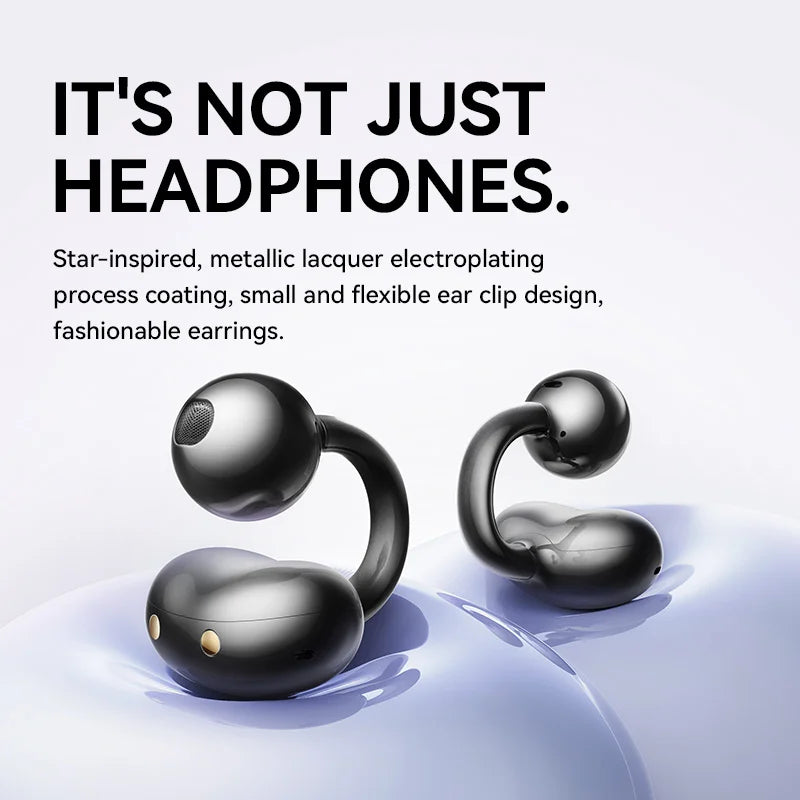 Sanag S6S Free Clip Open Ear Earphone Ear Clip 3D Stereo Sound Bluetooth Headphones OWS Sport Wireless Headset TWS Earbuds