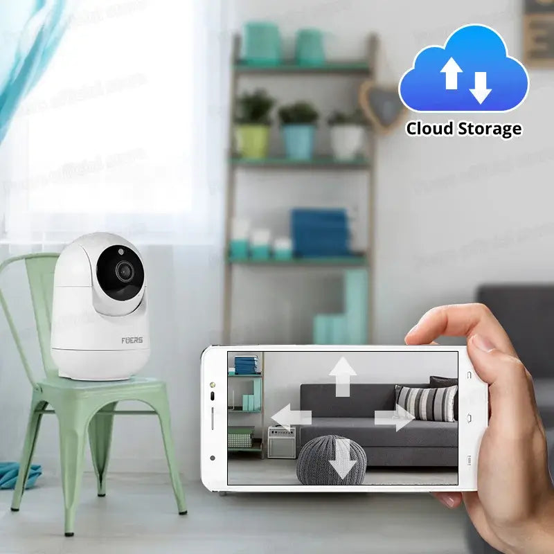 Fuers 5MP WiFi Kamera Tuya Smart Home Indoor Drahtlose IP Überwachungskamera AI Erkennen Automatisches Tracking Sicherheit Babyphone