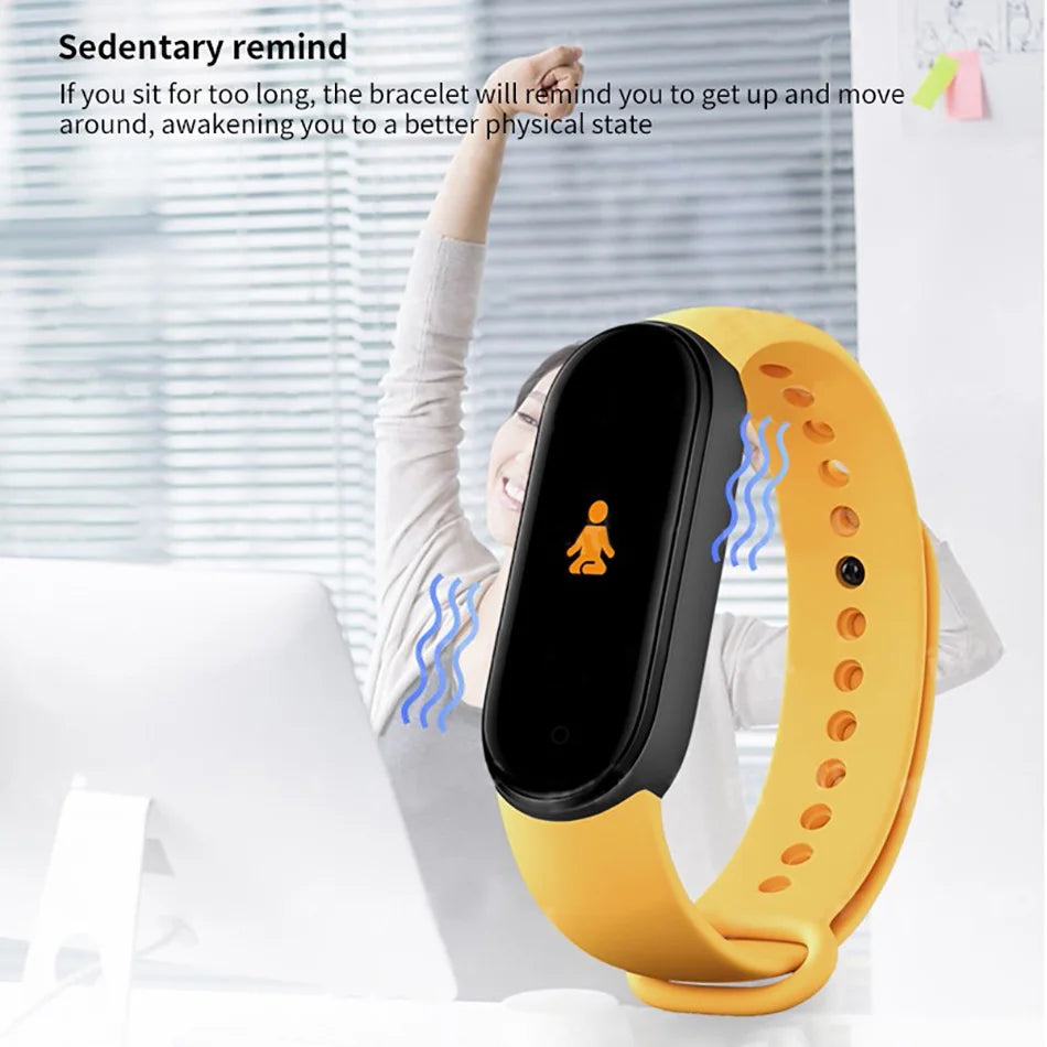 M6 Smart Watch Männer Frauen Fitness Smart Armband Sport Band Herzfrequenz Blutdruckmessgerät Wasserdichte Multifunktionsuhren