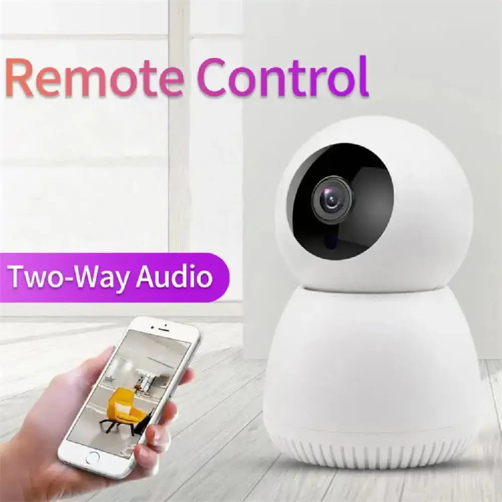 SnowMan WIFI IP-Kamera Smart Home Überwachungskamera Automatisches Tracking Sicherheitsschutz Indoor WiFi Wireless Babyphone