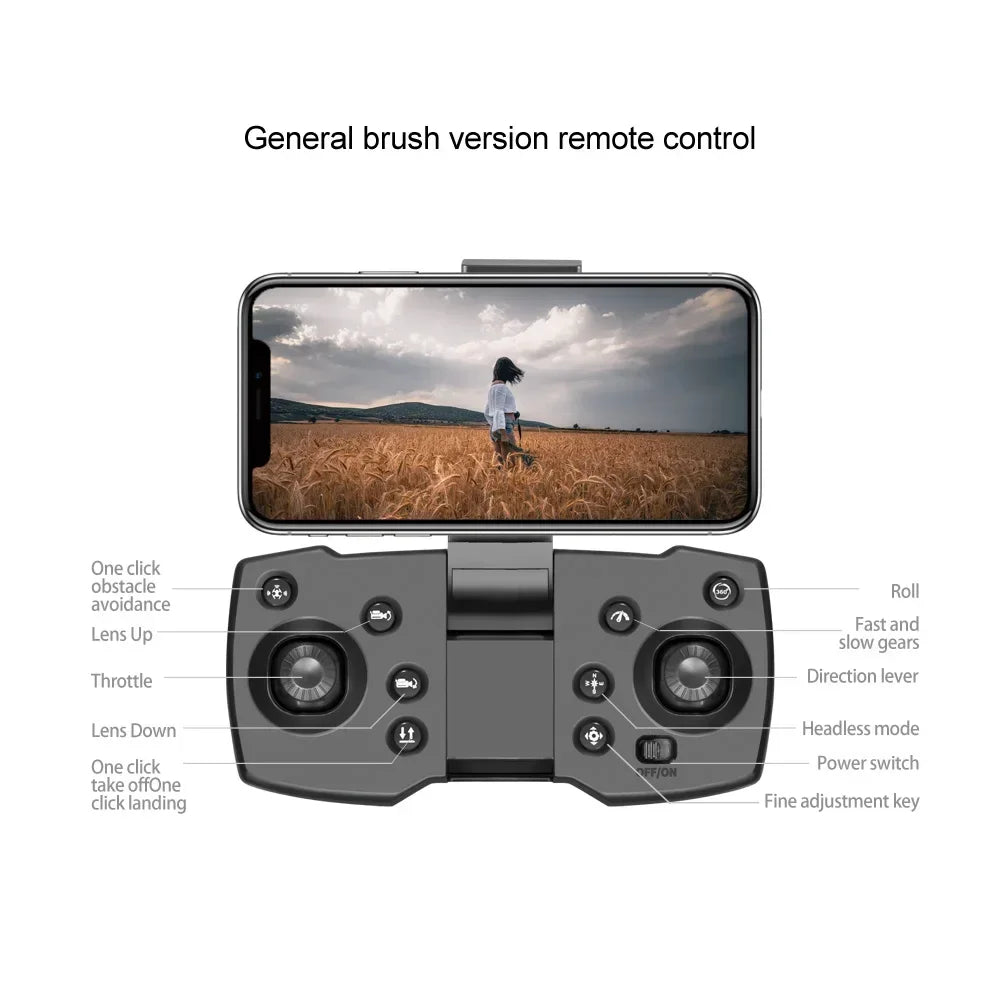 Für Xiaomi V168 Drone 8K 5G GPS Professionelle HD Luftaufnahmen Dual-Kamera Omnidirektionale Hindernisvermeidung Drone Original