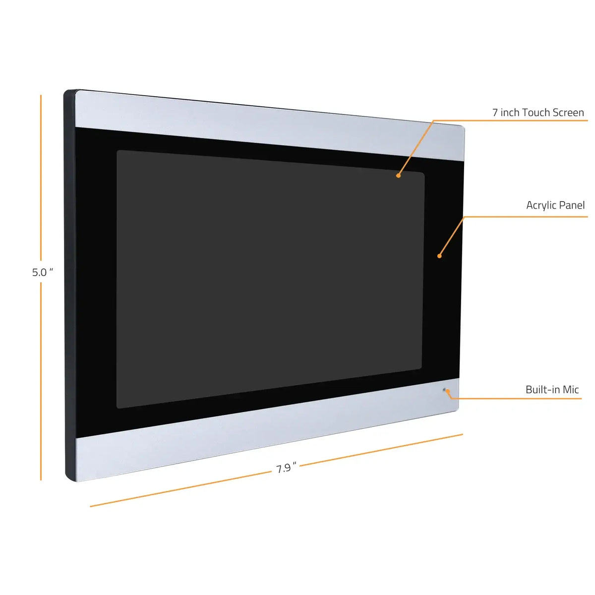 Kabelloses WiFi-Video-Gegensprechsystem, 1080P, Smart-Video-Türklingel für Zuhause, Touchscreen mit 32G-Karte, 2-Wege-Audio, TUYA-App-Entsperren