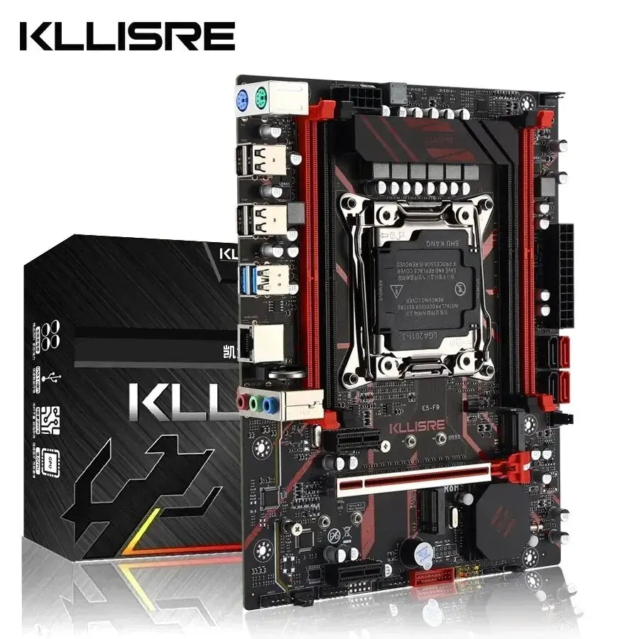 Kit Kllisre X99 CPU Xeon E5 2650 V4 2 piezas X 8 GB = 16 GB de memoria DDR4 de 2666 MHz Placa base LGA 2011-3 X99