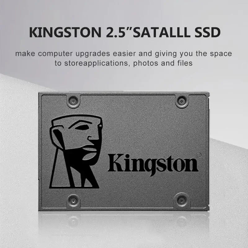 Kingston SSD Internes Solid State Drive A400 960 GB 480 GB 240 GB 120 GB 2,5 Zoll SSDs SATA III HDD Festplatte für Laptop-Desktop-PC