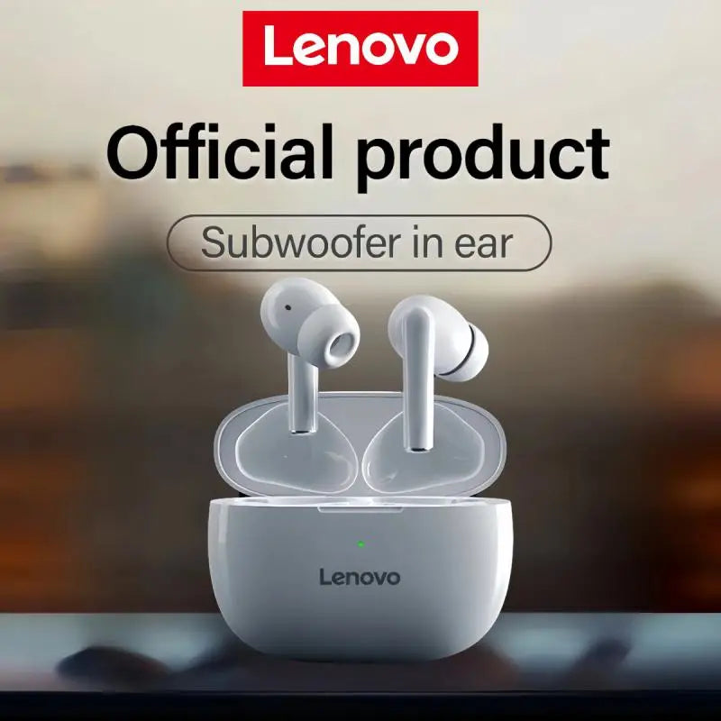 Lenovo Bluetooth Earphone Wireless Earbuds Bluetooth Built-inHeadsets Wireless Earbuds Wireless Headphones In-Ear With Mic 2024