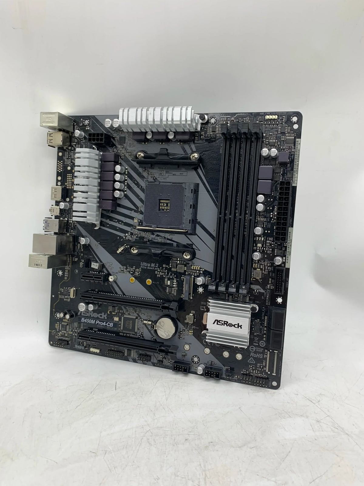 B450 B450M Motherboard ASRock B450M PRO4-CB Motherboard Socket AM4 support Ryzen 5 5600 4300G 1600 DDR4 PCI-E 3.0  Micro ATX