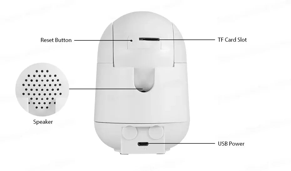 Fuers 5MP WiFi Kamera Tuya Smart Home Indoor Drahtlose IP Überwachungskamera AI Erkennen Automatisches Tracking Sicherheit Babyphone