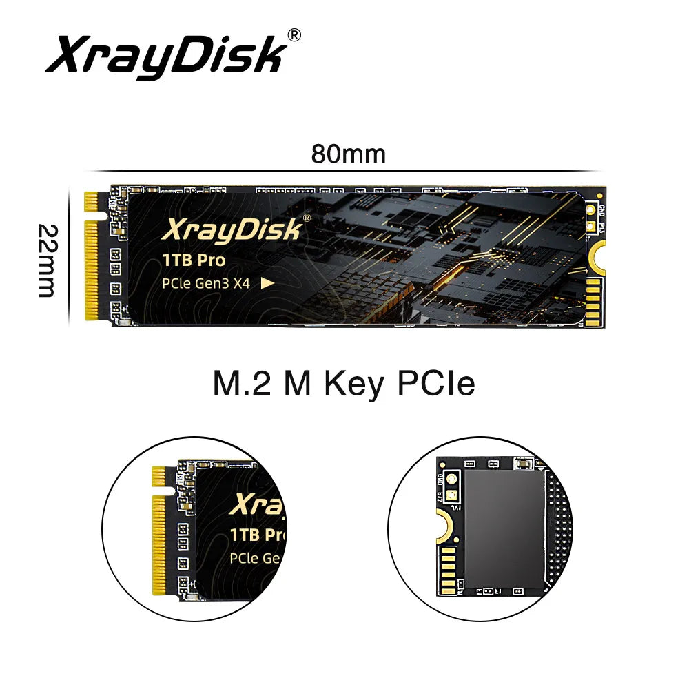 Xraydisk M2 NVMe SSD High Speed 512GB 1TB M.2 PCIe NVME Ssd Solid State Disk Hard Drive for Laptop&Desktop