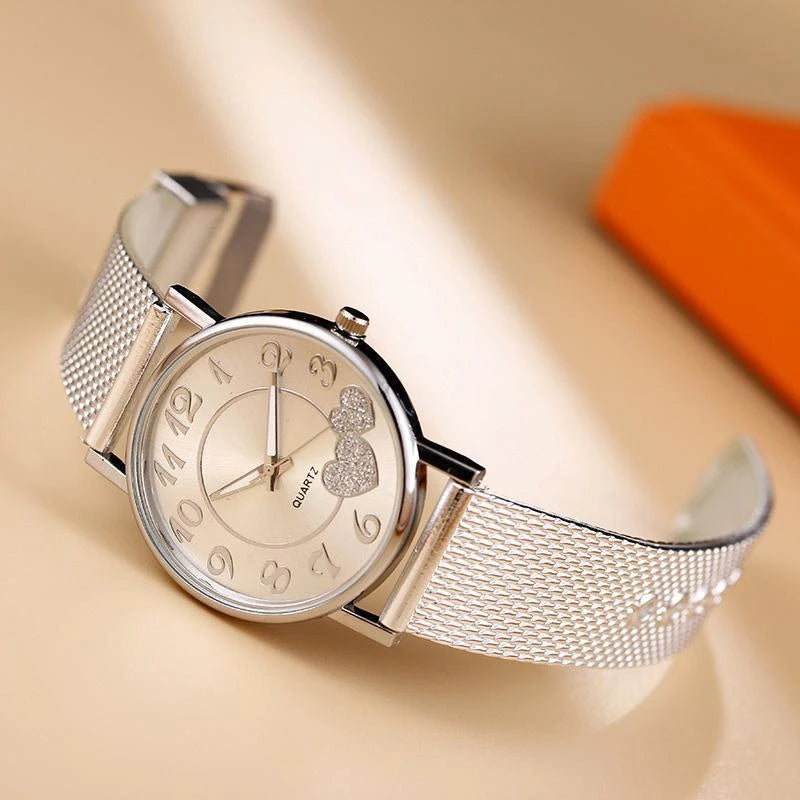 Women Fashion Simple Women Watch Strap Pin Buckle Ladies Clock Quartz Wrist Watches