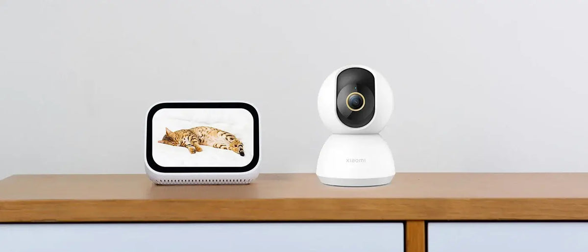 Xiaomi 360 ° Smart Home Sicherheitskamera PTZ 2K Babyphone 1296x2304P AI Panoramakamera HD Nachtsicht Webcam funktioniert mit Mijia