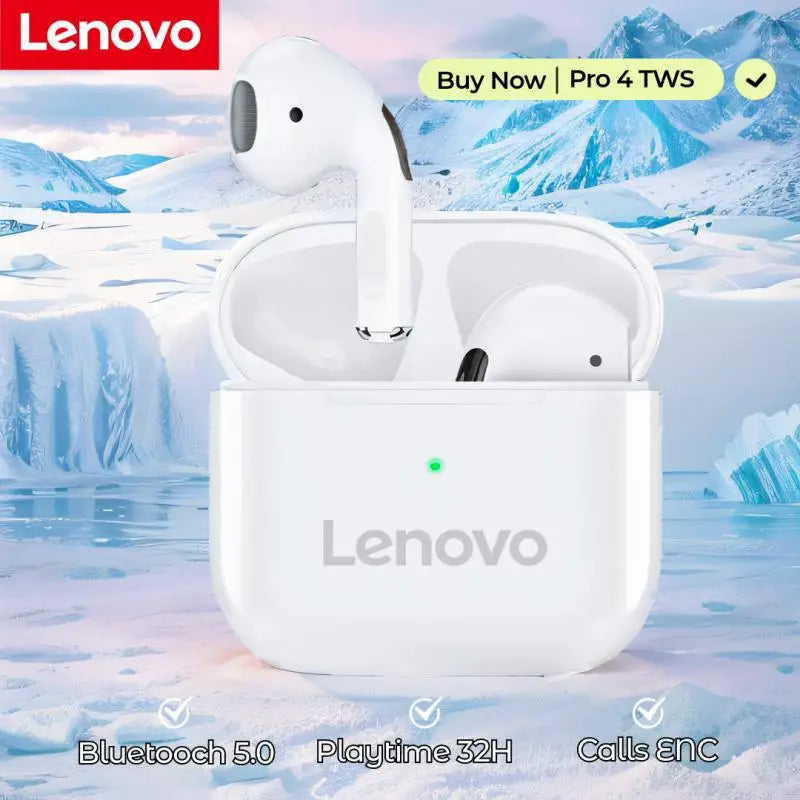 Lenovo Air Pro4 TWS Drahtlose Kopfhörer Bluetooth-Ohrhörer Für iPhone 15 14 13 12 Pro Max Mini Headset Ohrhörer Zubehör