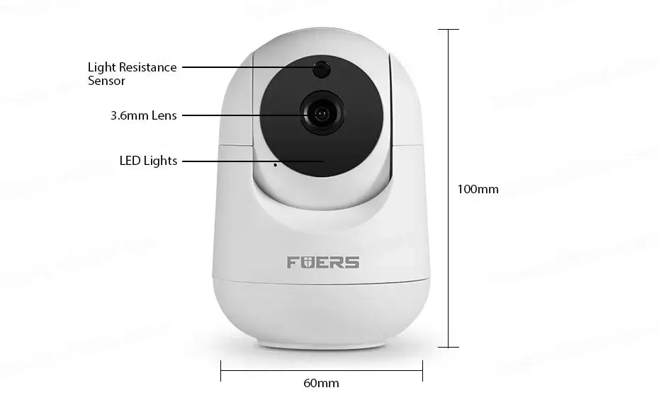 Fuers 5MP WiFi Kamera Tuya Smart Home Indoor Drahtlose IP Überwachungskamera AI Erkennen Automatisches Tracking Sicherheit Babyphone