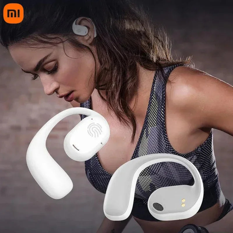 Xiaomi Bluetooth 5.3 Knochenleitungskopfhörer Kabellose Sport-Ohrhörer HiFi 9D Stereo Wasserdicht Touch Control Rauschunterdrückung