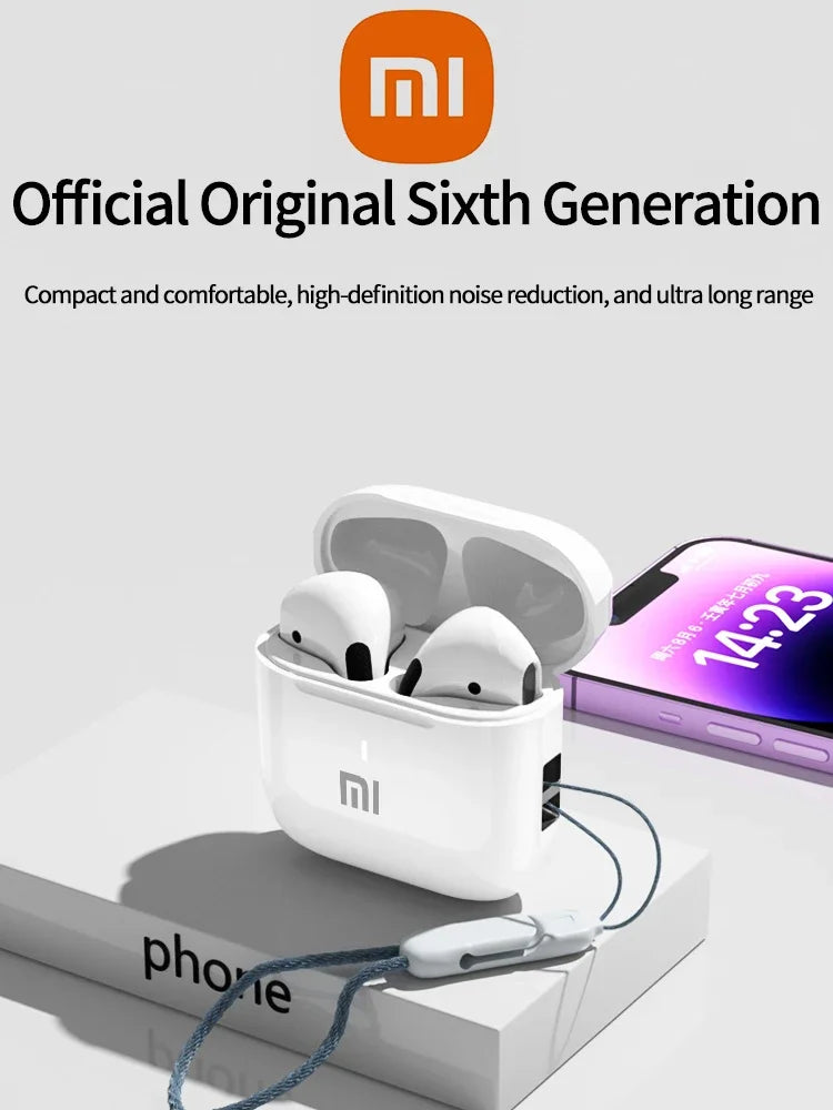 XIAOMI AP05 Wahre Drahtlose Kopfhörer HIFI Stereo Sound Bluetooth 5,3 Kopfhörer Sport Ohrhörer Mit Mikrofon Für Android IOS headset