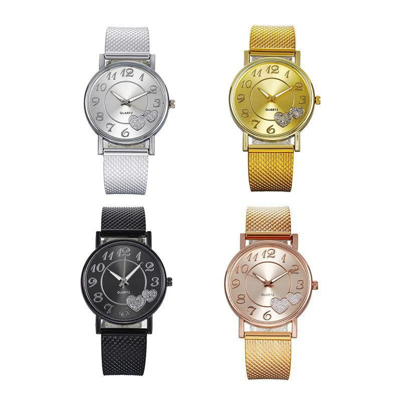 Women Fashion Simple Women Watch Strap Pin Buckle Ladies Clock Quartz Wrist Watches