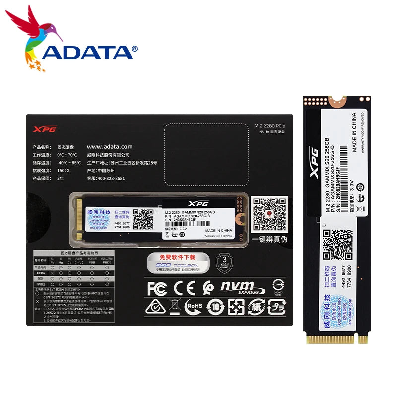 ADATA XPG GAMMIX S50 PRO SSD NVMe M2 PCIe Gen4x4 M.2 2280 Solid State Drive 500G 1TB Internal Hard disk 3D NAND Flash Hard Drive