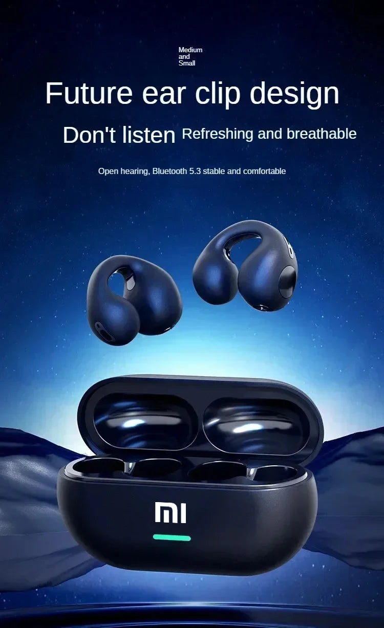 Xiaomi Earphones Wireless Bluetooth 5.3 Bone Conduction Headphones HiFi Sound Quality Waterproof Noise Canceling Sports Earphone