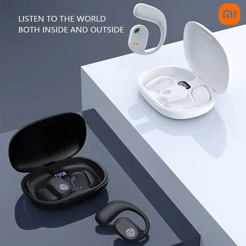 Xiaomi Bluetooth 5.3 Knochenleitungskopfhörer Kabellose Sport-Ohrhörer HiFi 9D Stereo Wasserdicht Touch Control Rauschunterdrückung