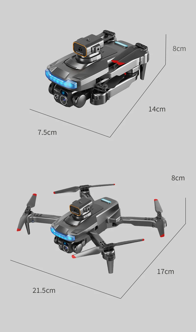 XIAOMI P15 PRO Drohne 8K GPS HD Luftaufnahmen Dual-Kamera Omnidirektionale Hindernisvermeidung Optischer Fluss Positionierung Drohne