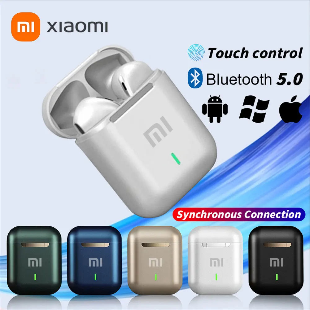 XIAOMI J18 True Wireless Earphone Noise Cancelling Headphone HiFI Stereo Game With Micr ﻿TWS In Ear Earbuds Waterproof Headset